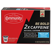 2X Caffeine Medium Roast Coffee Pods 10 Count