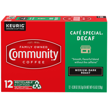 Cafe Special Decaf Ground Coffee Community Coffee - Main Image