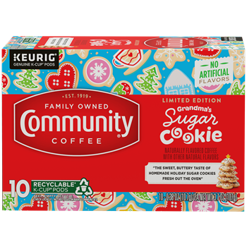 Grandma's Sugar Cookie K-Cup® Pods, 10 count | Community Coffee