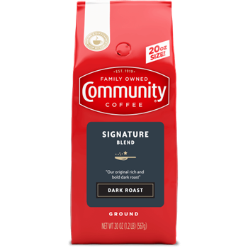 Dark Roast Ground Coffee - 20 oz | Community Coffee