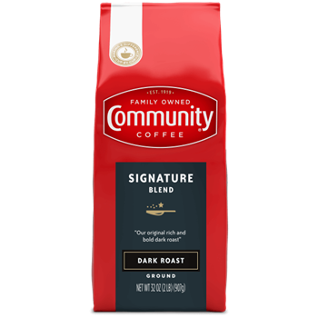 Dark Roast Ground Coffee - 32 oz | Community Coffee