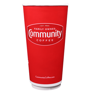 20 ounce Paper Cup - 312 Count | Community Coffee