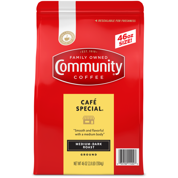 Cafe Special Ground Coffee in Resealable Bag | Community Coffee
