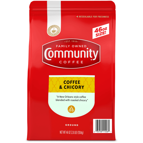 46 oz. Resealable Ground Coffee and Chicory
