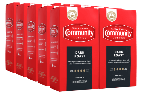 16 oz. Ground Dark Roast Coffee(Pack of 10)