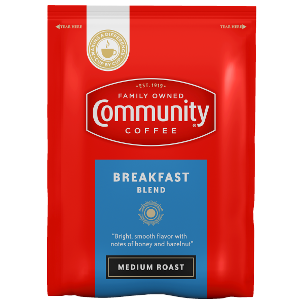 Breakfast Blend Ground Coffee Packets 3.0 oz. 20 Count