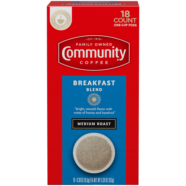 One Cup Pods 18 Count Breakfast Blend