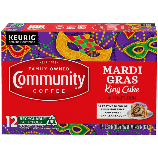 Mardi Gras King Cake K-Cup® Pods 12 count