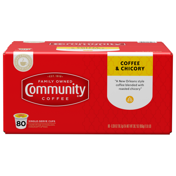 Coffee and Chicory Coffee Pods 80 count