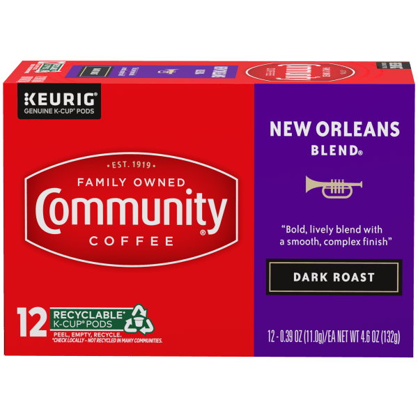 New Orleans Blend® K-Cup® Pods 12 count Community Coffee