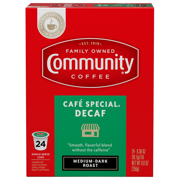Cafe Special Decaf Coffee Pods 24 count Compatible with Keurig 2.0 K-Cup Brewers
