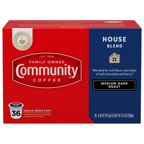 House Blend Coffee Pods 36 Count