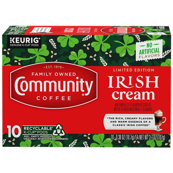 Irish Cream Coffee Pods 10 count