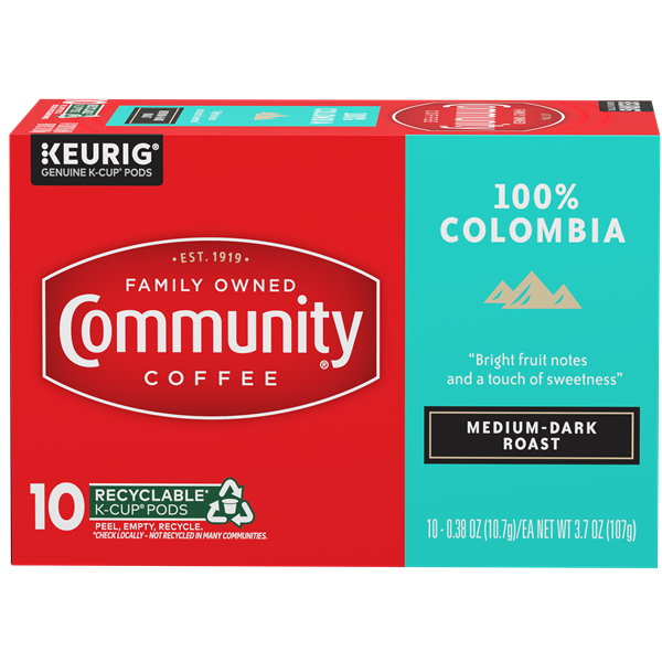 100% Colombia K-Cup® Pods 10 count
