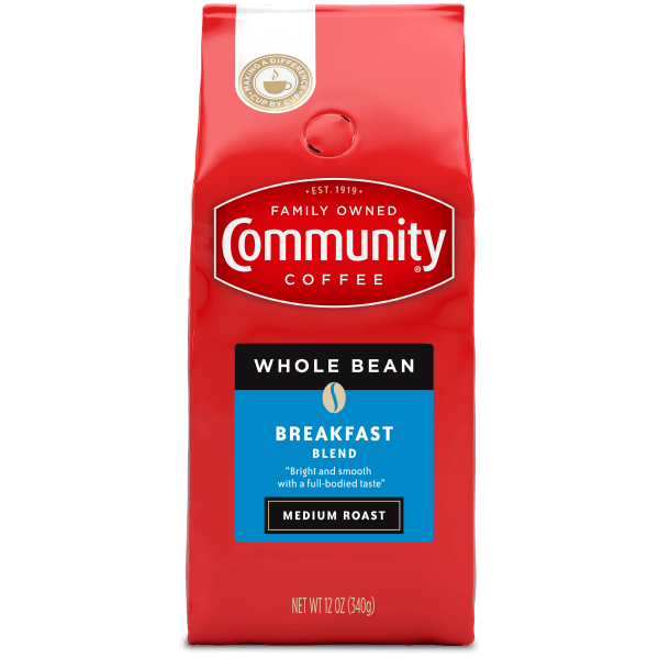 Medium Roast Whole Bean Coffee 12 oz Community Coffee