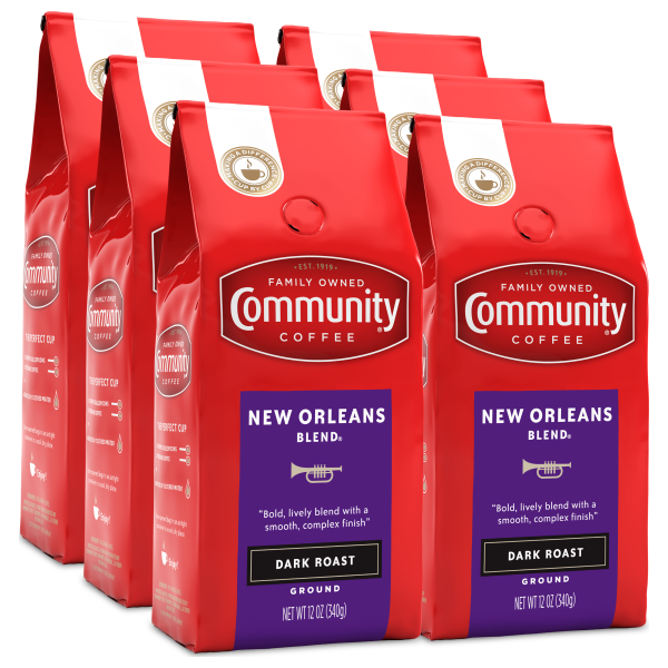 12 oz. Ground New Orleans Blend Coffee (Pack of 6)