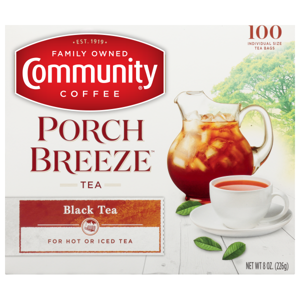 Porch Breeze Black Tea Bags - 100 count, 12 pack | Community