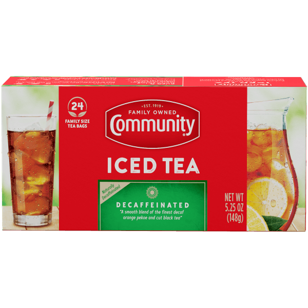 Decaffeinated Iced Tea Bags, Family Size, 24 ct.