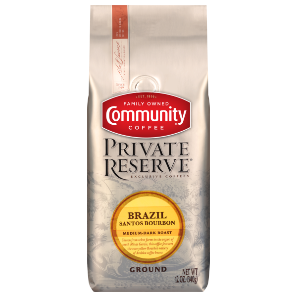 12 oz. Ground Brazil Santos Bourbon Coffee