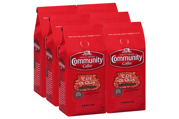 12 oz. Ground Cafe De Olla Coffee (Pack of 6)