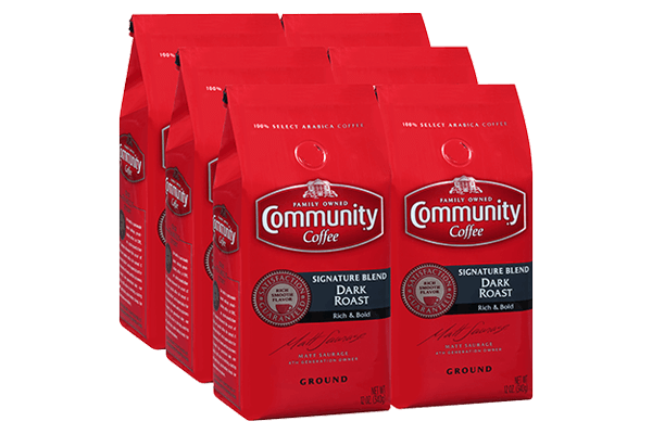 12 oz. Ground Signature Blend Dark Roast Coffee(Pack of 6)
