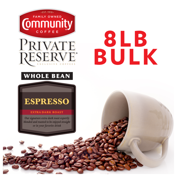 Bulk Whole Bean Private Reserve® Espresso 8 lb.