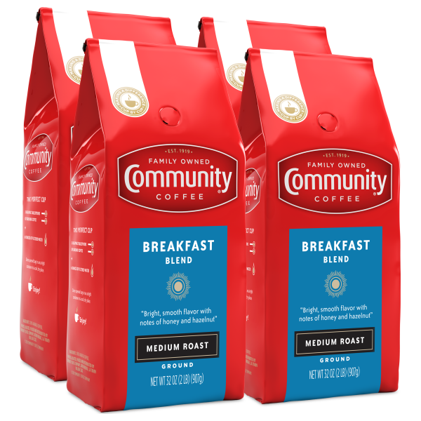 32 oz. Ground Breakfast Blend Coffee (Pack of 4)