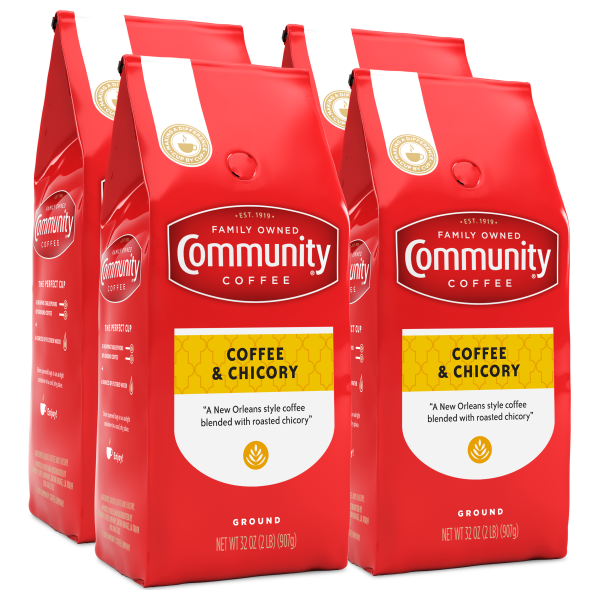 32 oz. Ground Coffee and Chicory (Pack of 4)