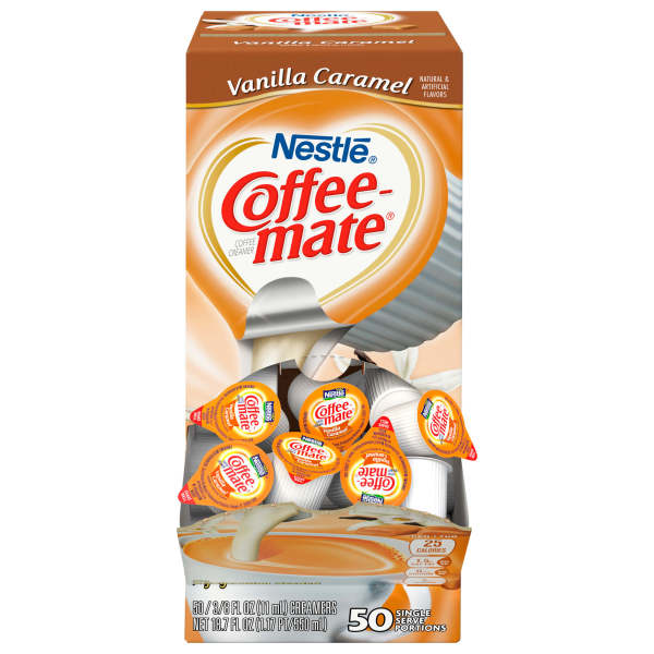 Coffee-mate® Vanilla Caramel Creamer 50 count