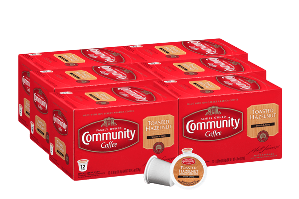 Toasted Hazelnut Coffee Pods 72 count