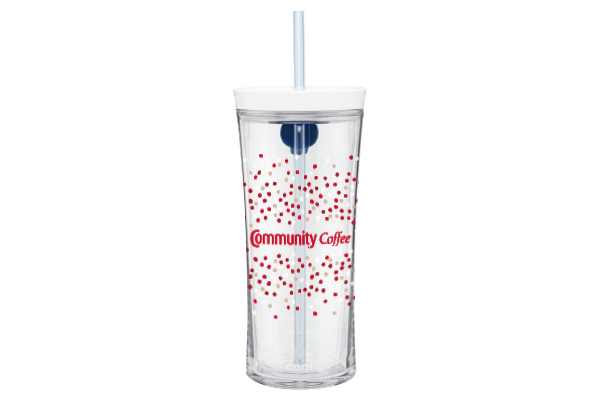 20 oz Shake and Go Iced Tumbler | Community Coffee